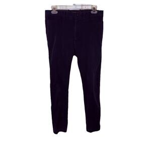 J Crew Pants Mens 30 x 32 Navy Blue Straight Flex Slim Fit Chino’s